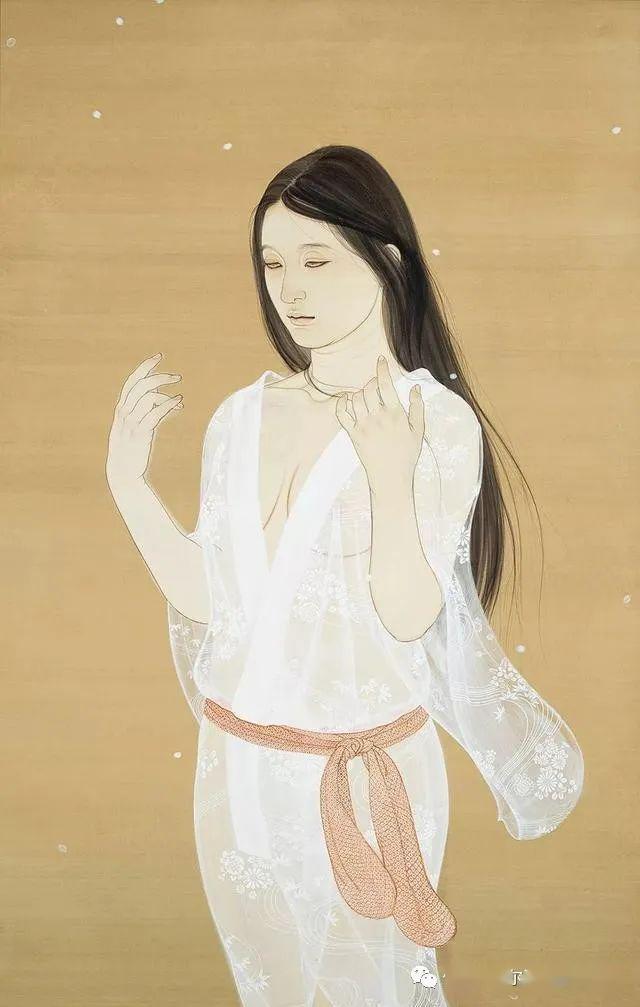 日本女畫家唯美工筆人體繪畫作品欣賞_人物