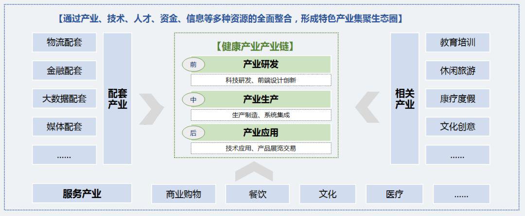 康养产业链全景图图片