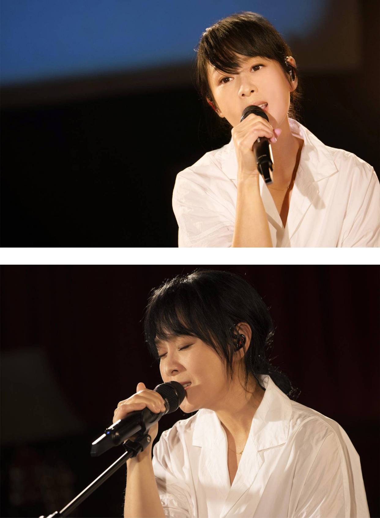 没想到刘若英也冻龄了!白衬衫搭长裤线上开唱,51岁还是少女模样