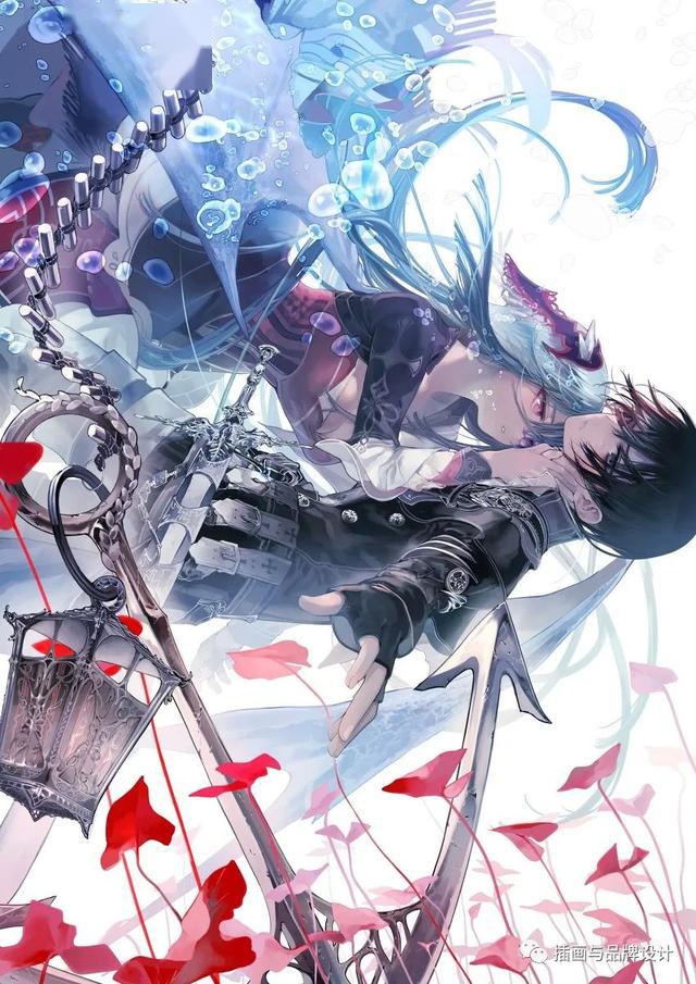 插画丨视觉盛宴华丽唯美的日式漫画风每个细节都令人心动