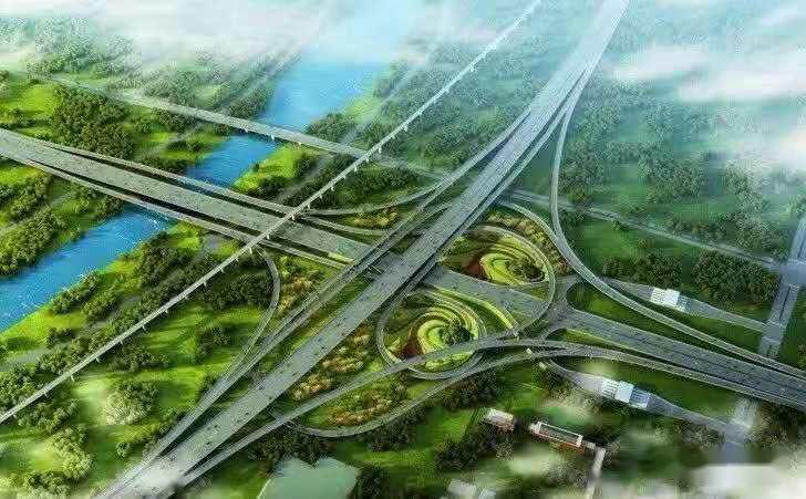 直连丰台的京雄高速长阳段现场图曝光计划于2020年底主体建成全线通车