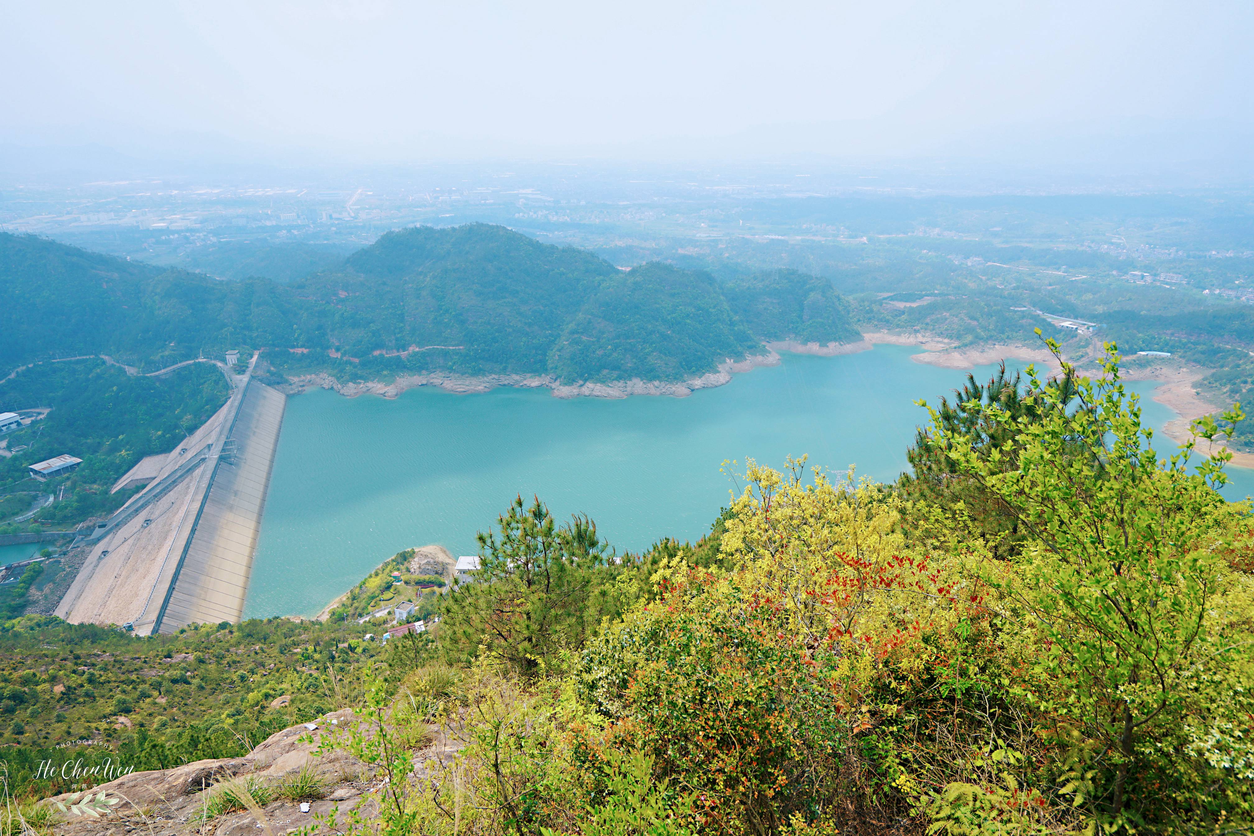 天台光明水库图片