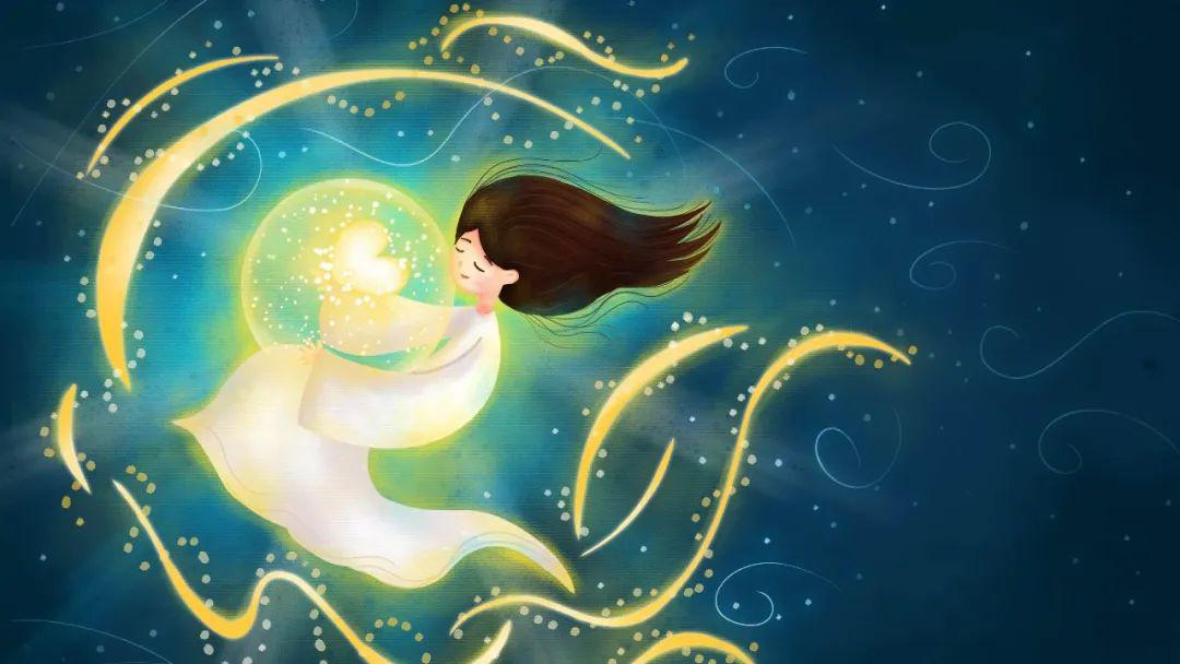 学生作品一个特别的夜晚一束特别的光