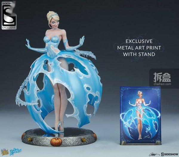 sideshow x j. scott campbell"童话系列" 灰姑娘16.25寸雕像