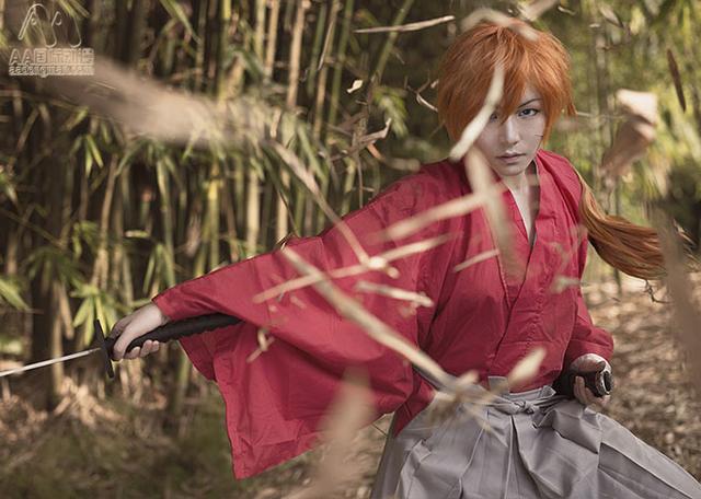 武士的暴力美学浪客剑心cosplay带你走进三次元的日本武士