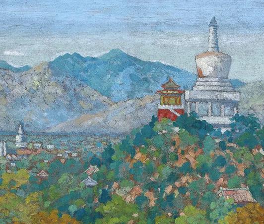 初期,这段时间周碧初多次来到北京,他流连于北京诸多的名胜古迹,北海