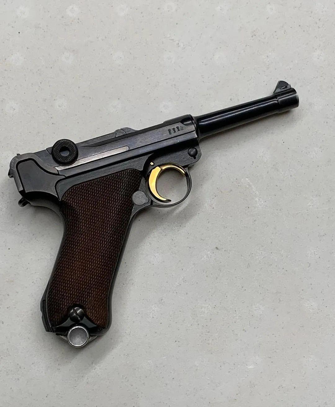 鲁格p08图集二战中最具代表性的手枪之一