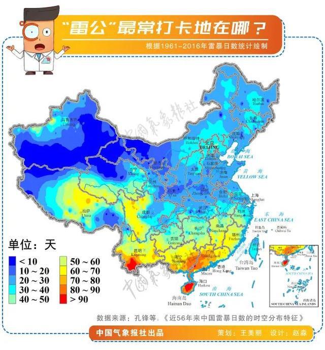 雷电既熟悉又陌生的天气