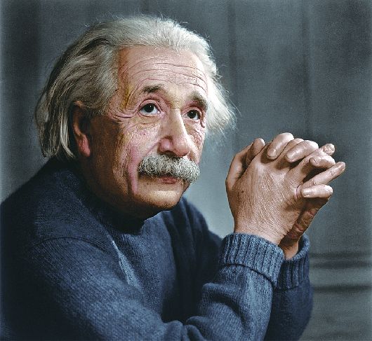 爱因斯坦的后脑勺图图片