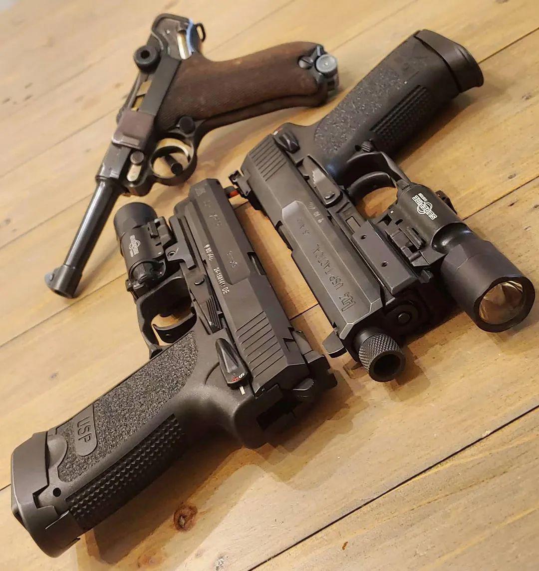 鲁格p08图集二战中最具代表性的手枪之一