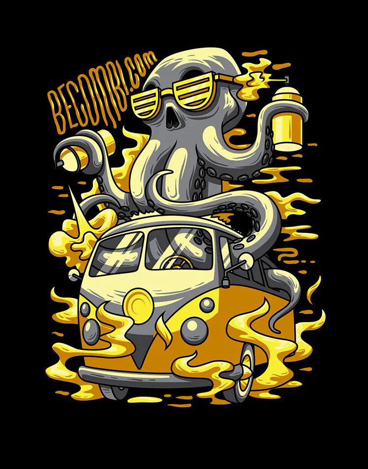 灵感脑洞大开的创意插画设计欣赏