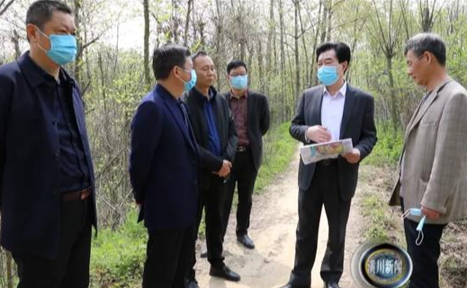 赵亮主持召开潢川县委老干部局和县委党校选址迁建现场办公会