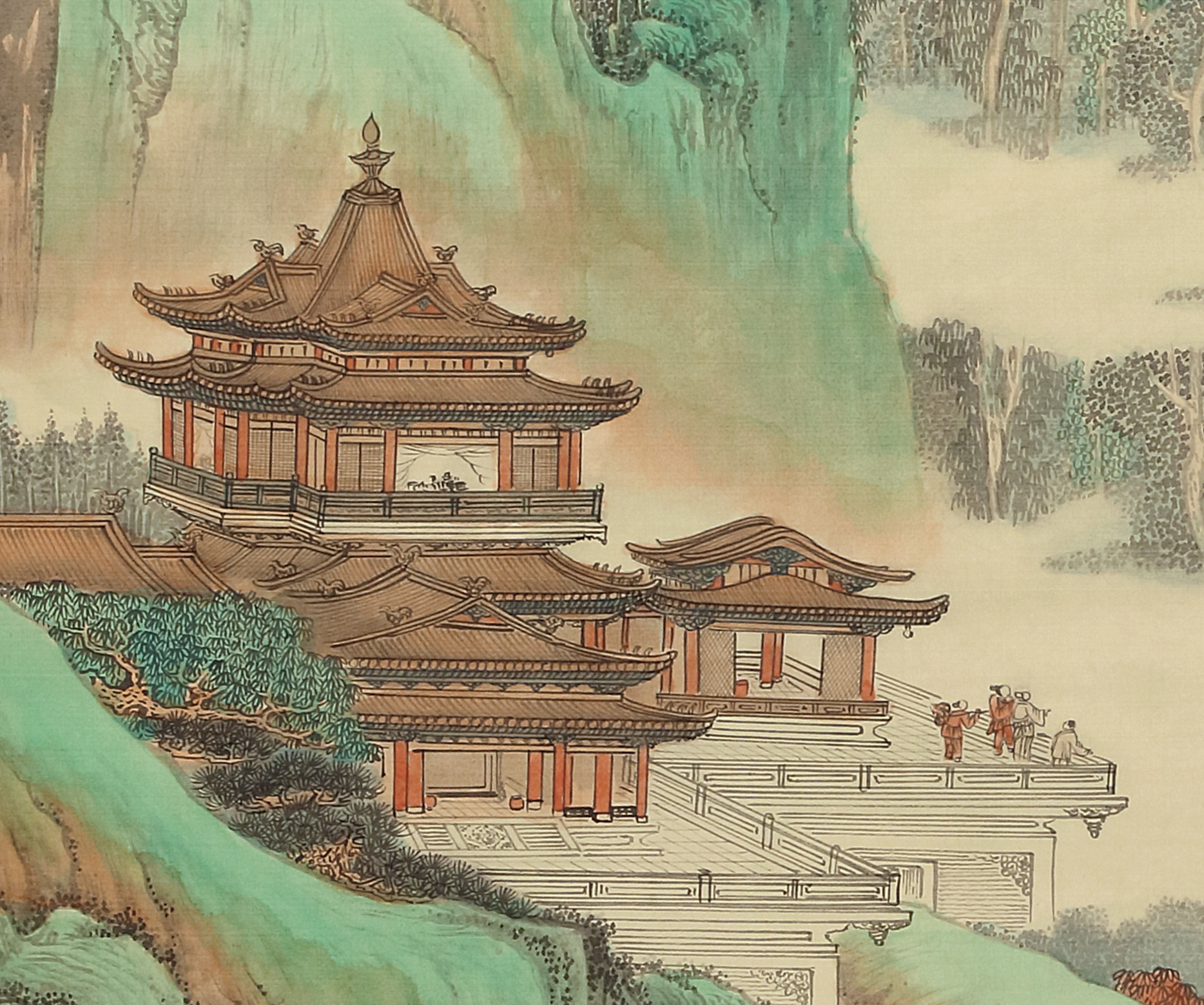 当代界画名家王军河作品欣赏