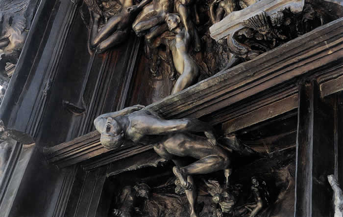 身在地狱心向光明罗丹的地狱之门