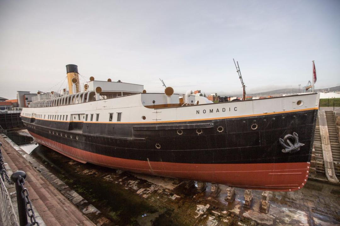 photo: @ss nomadic twitter游牧号可以说是泰坦尼克号的"姐妹船"