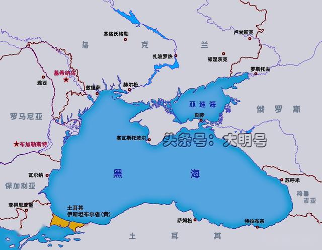 波斯普鲁斯海峡地图图片