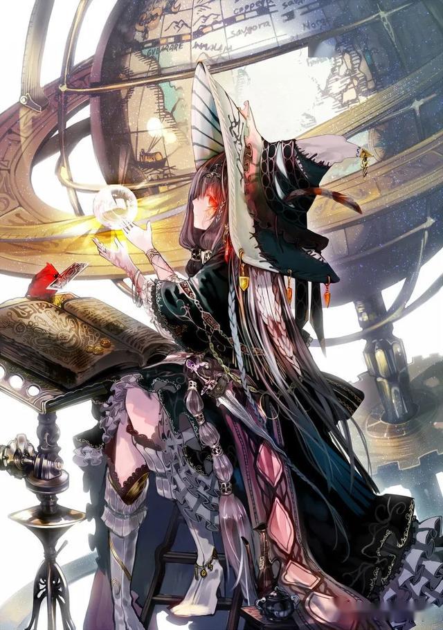 插画丨视觉盛宴华丽唯美的日式漫画风每个细节都令人心动