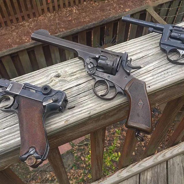 鲁格p08图集二战中最具代表性的手枪之一