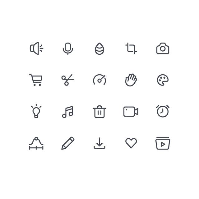 手机图标设计欣赏简约而不简单