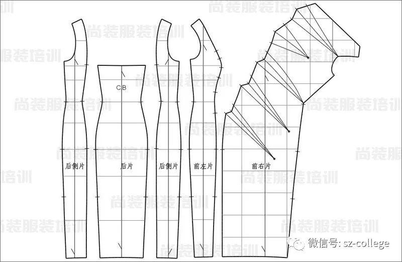 礼服立体裁剪教程(合集)