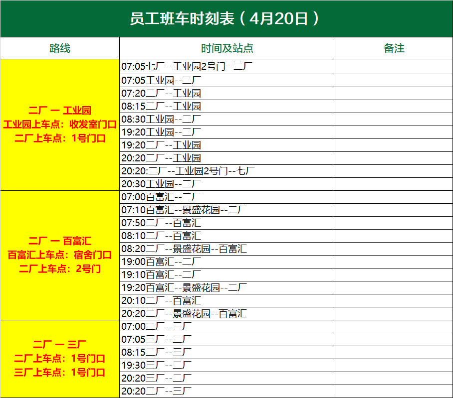 员工上下班路线图图片