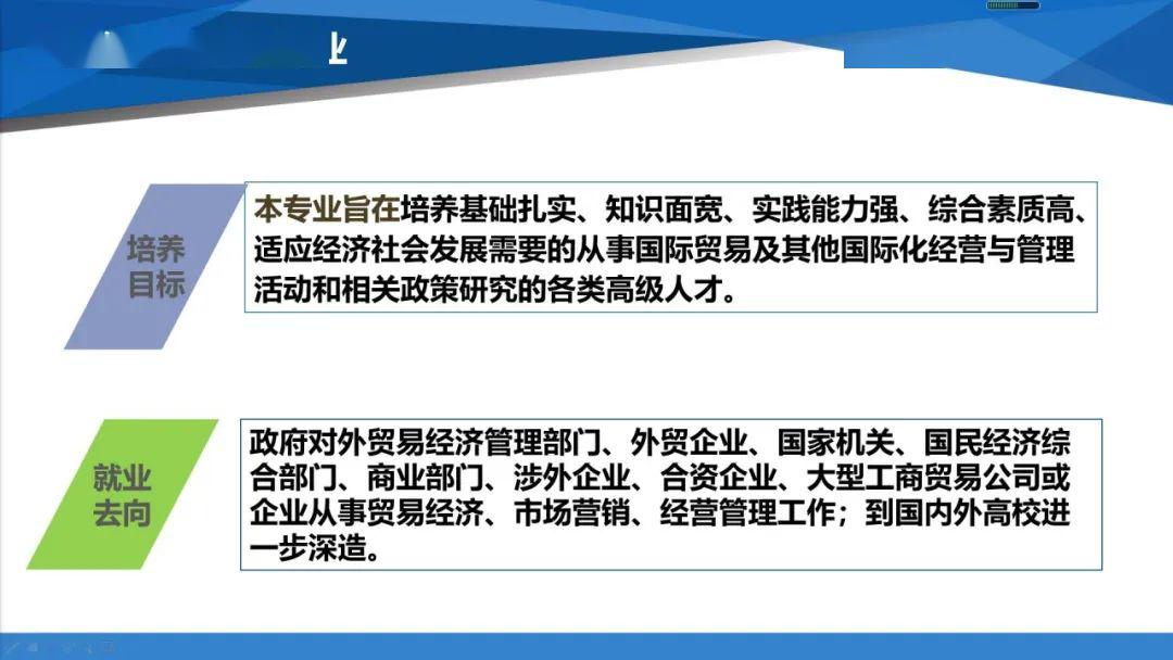 贸易类专业基础知识,基本理论和方法,熟悉国际通行的经贸规则,认识与