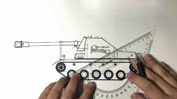 画一辆战车二战德军装甲部队有谁知道这是什么型号