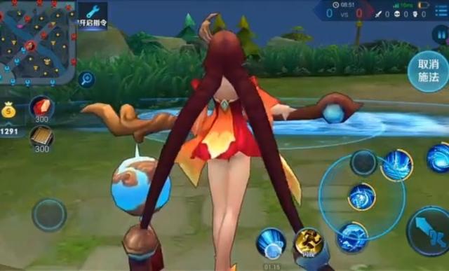 王者荣耀: 3d视角下裙子最短的五位女英雄, 孙尚香就和没穿一样_虞姬