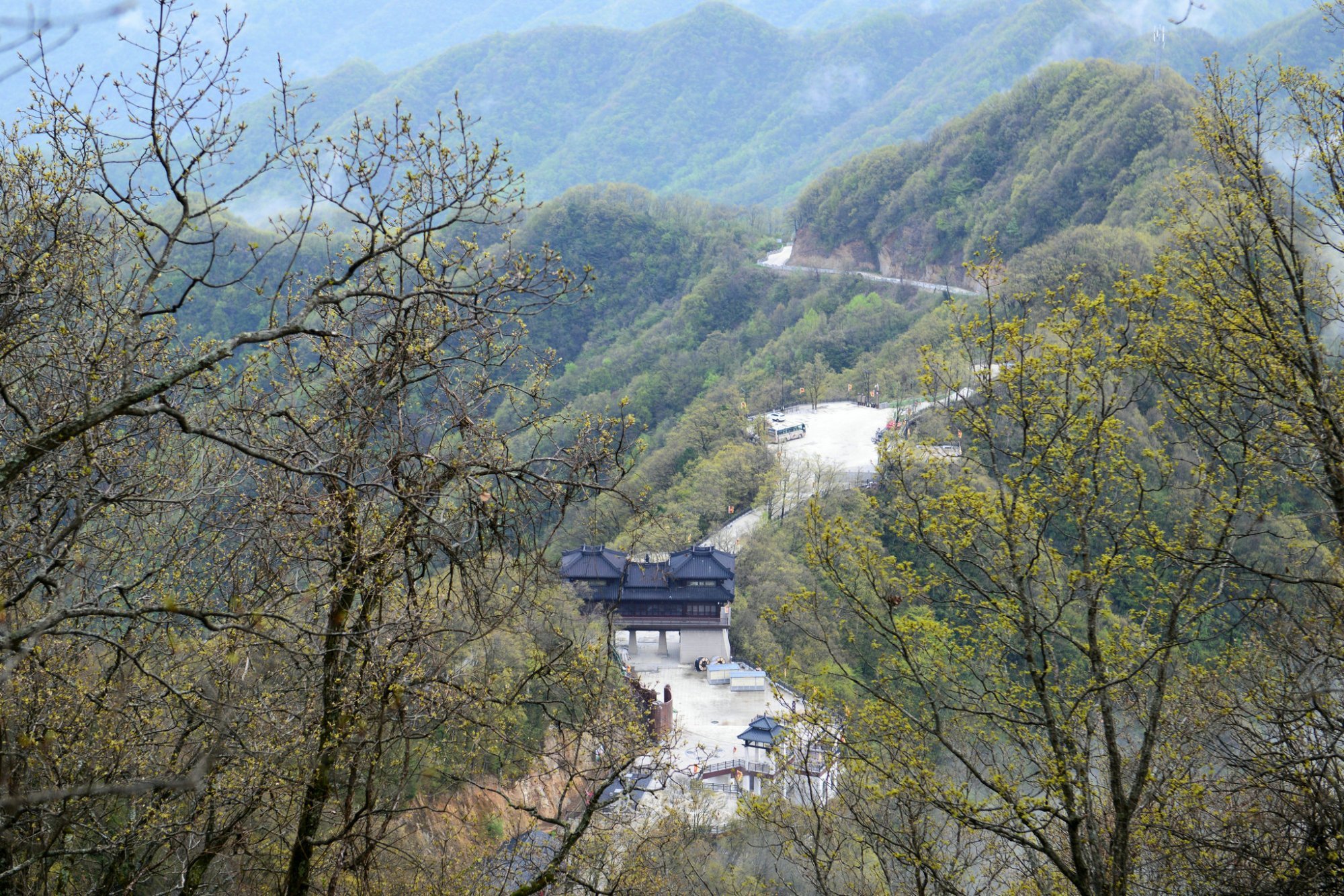 从启智门到鬼谷岭之巅的天台观遗址,五座天门,一个