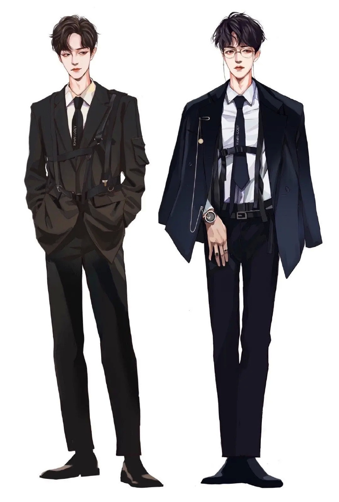 肖战动漫饭绘合集,标准的小说男主!撕漫男本男