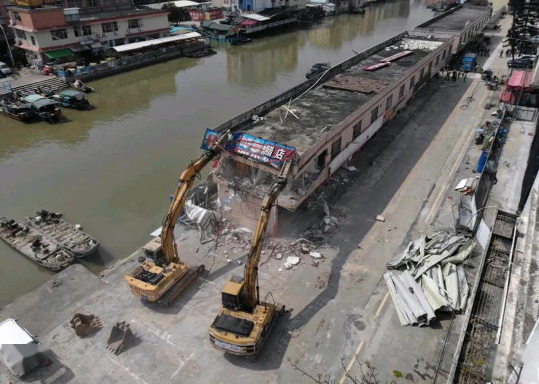 南沙万顷沙十四涌商业一条街!