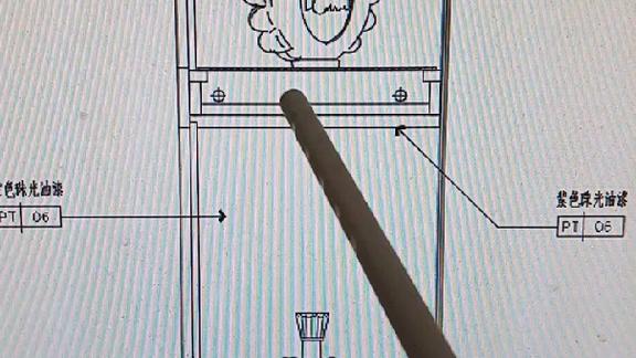 cad酒柜剖面图讲解
