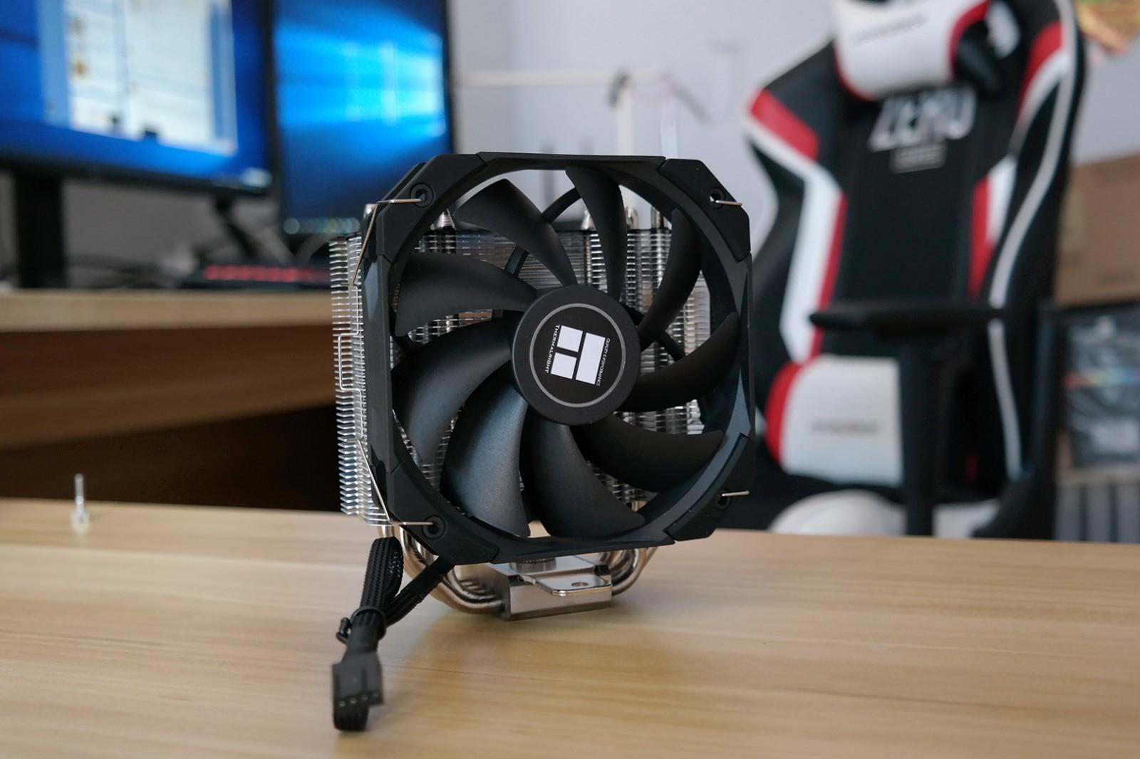 限高的小机箱专属利民ak120mini小塔cpu散热器开箱评测