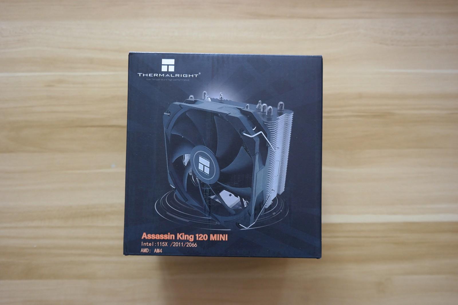 限高的小机箱专属利民ak120mini小塔cpu散热器开箱评测