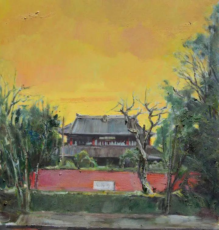 文明之源赵峰 曝书竹影沈中 梅花古庵盛育 绮园春晓朱小龙 钱江涌潮