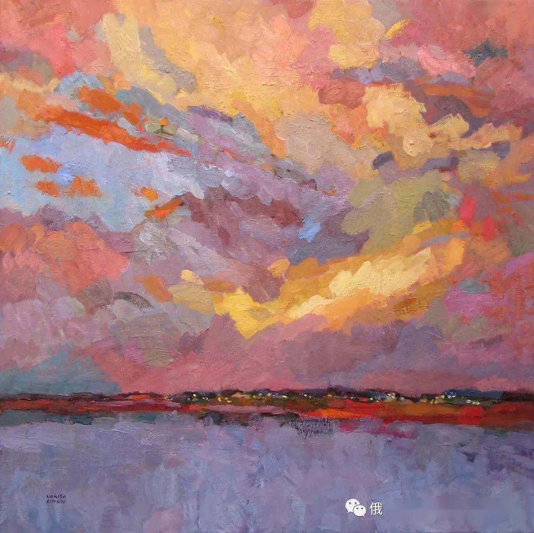 拉脱维亚画家拉里莎奥孔绘画作品欣赏
