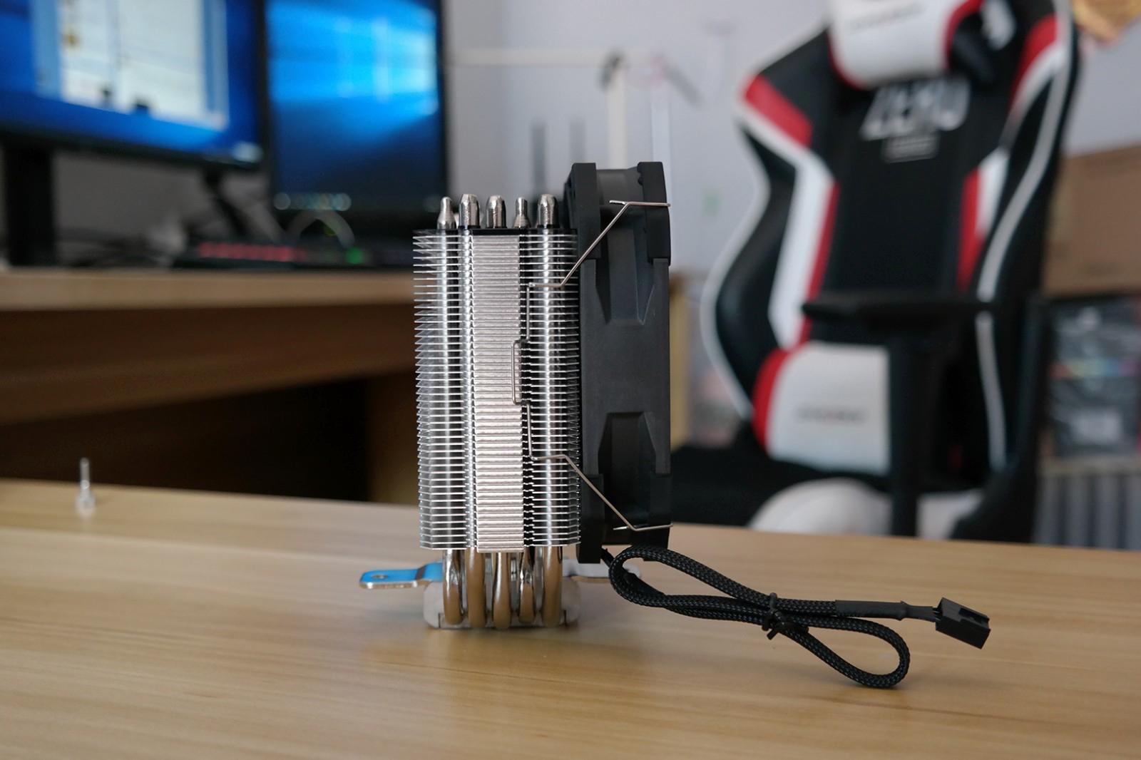 限高的小机箱专属利民ak120mini小塔cpu散热器开箱评测