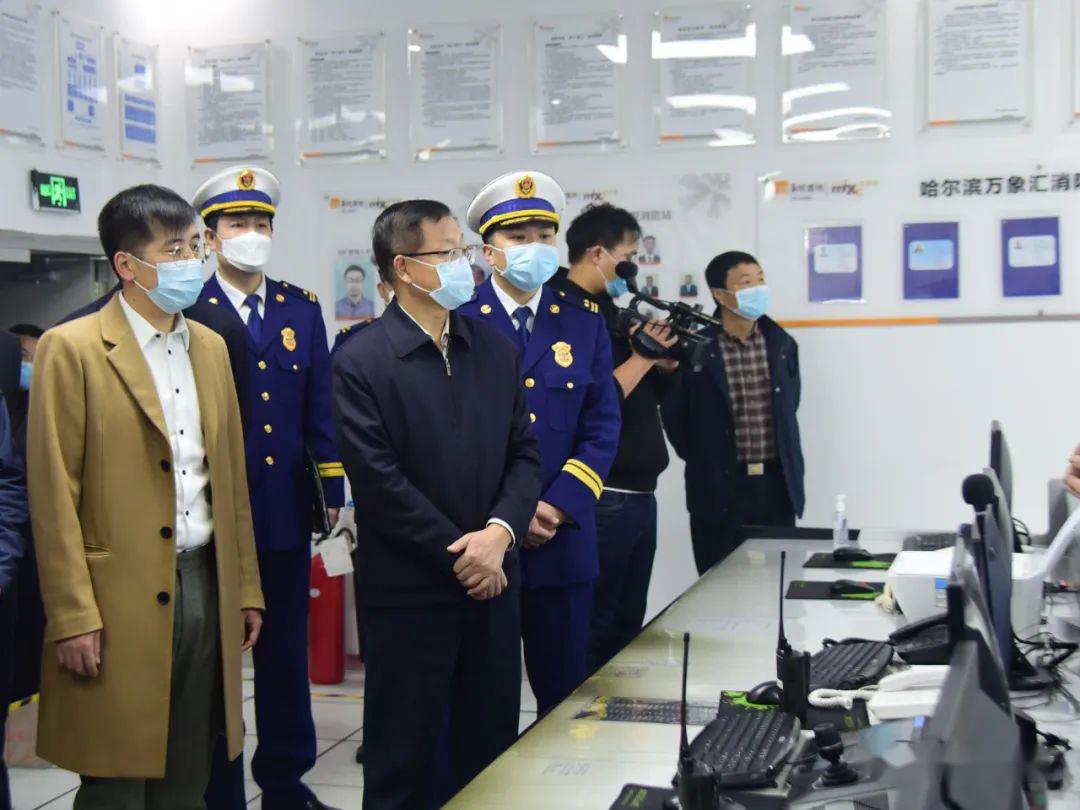 哈尔滨市副市长郑大泉带队检查消防安全工作指导推进清剿火患春季攻坚