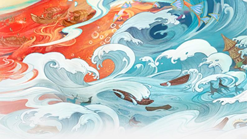 祝融共工大战不周山生灵涂炭洪水泛滥不已且上古神兽祸乱大荒在九州之