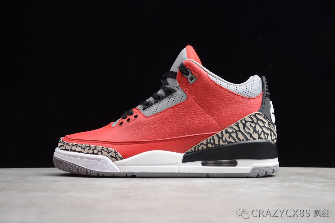 airjordan3红水泥aj3运动篮球鞋赏析
