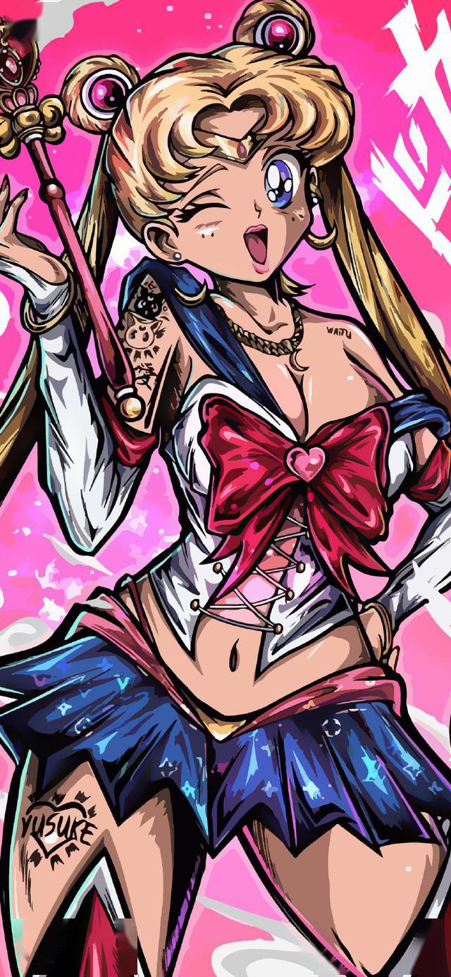 当日漫的角色遇到美漫画风大家最喜欢哪个角色呢