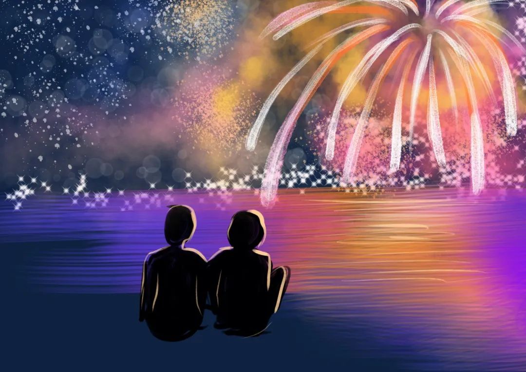 璀璨烟花转眼即逝