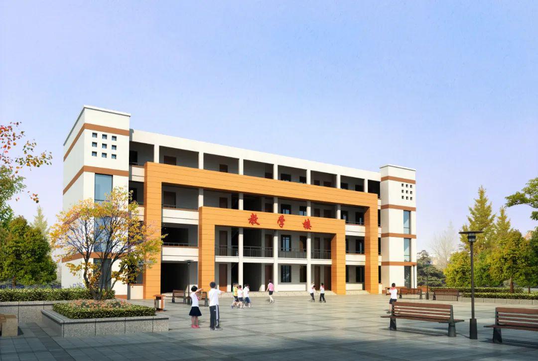 一批新学校即将交付!_教学楼