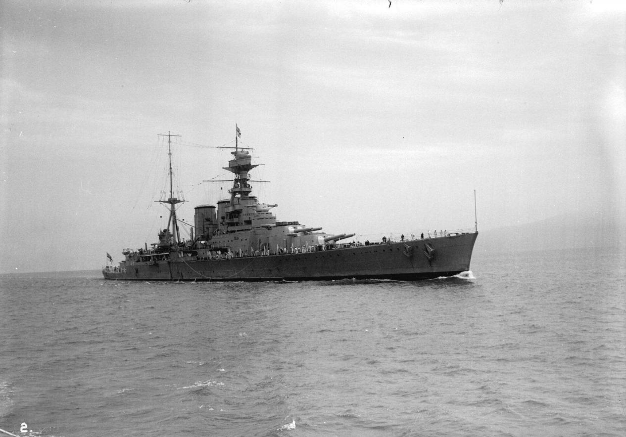 胡德号战列巡洋舰(hms hood)舷号:51,作为英国皇家海军建造的最后一艘