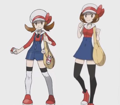 精灵宝可梦女主们长大后的样子小智你后悔了吗