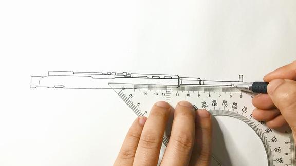 刺激战场 画一把绝地求生中的狙击步枪