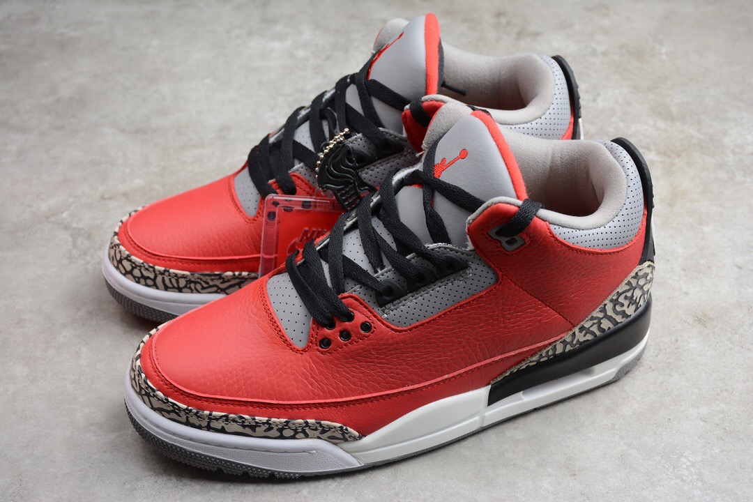 airjordan3红水泥aj3运动篮球鞋赏析