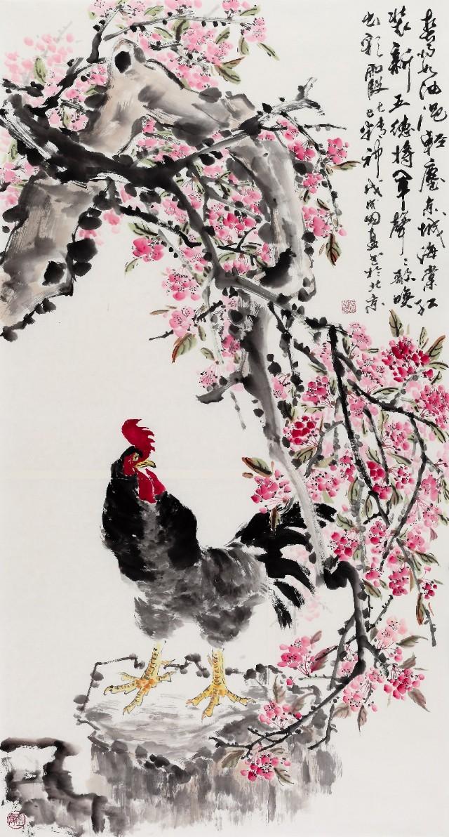 吉祥中国范国盈系列写意花鸟画连载之21