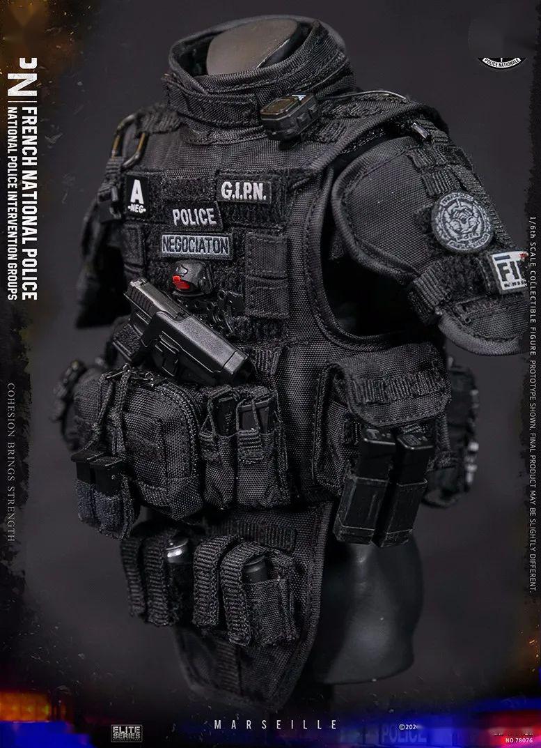 新品预定damtoys7807616gipn法国国家警察干预队马赛