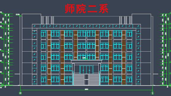 cad教程建筑外立面构造线画法详解